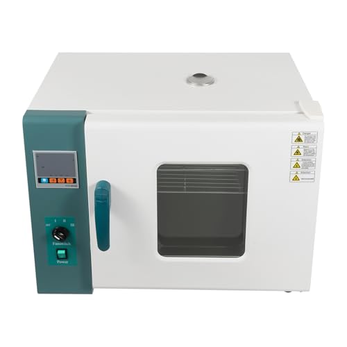 1000W Digital Blast Lab Oven, Electric Blast Drying Oven, Forced Air Convection Drying Ovens, Industrial Curing Ovens with Intelligent Temperature Controller for Industrial, School, Research Institute