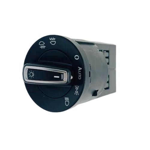 Interruptor de faros compatible con SEAT Mii para solucionar el encendido manual de luces