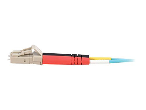 Cordon fibre optique duplex OM3 gaine LSZH sécurisée pour datacenter