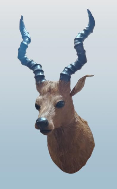 3F SINGING DEER シンギングディア 壁掛け 動くトナカイ Siddhi Toys & Home Decore Fur Single Sing Deer Wall Mount Head