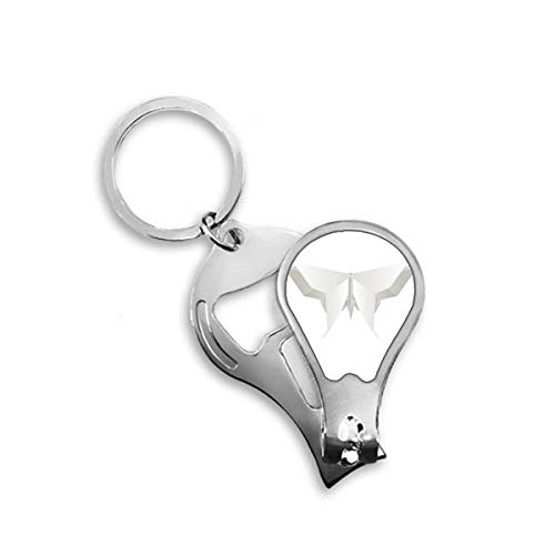Toenail Clipper Cutter coupe-ongles pieds origami papillon blanc