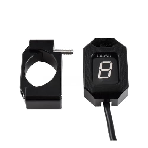 Indicateur de vitesse numérique 1 à 6 niveaux avec support moto - 4