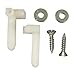 Plastic Screen Latch with Screw, 25 Per Pack