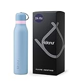 Hidranur Termo Botella de Agua, Termo de Acero Inoxidable sin BPA, Termo Para Cafe, 24 Horas de Agua Caliente y Fria, Tapa...