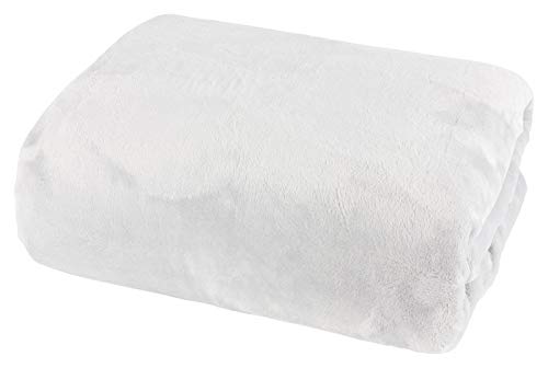 heimtexland ® Spannbetttuch Cashmere Touch Spannbettlaken 150x200 Weiß Typ585 - Image 3