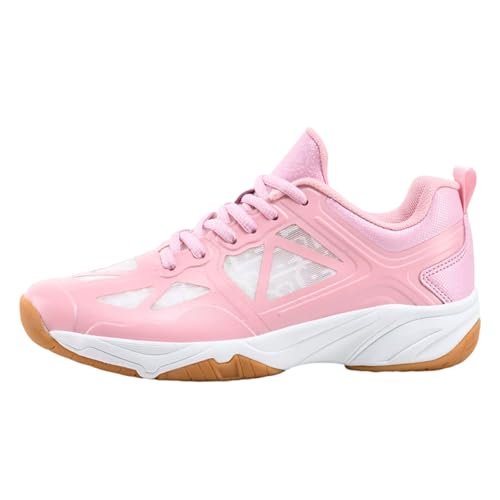 Volleyballschuhe,Badmintonschuhe,Tischtennis Schuhe rutschfest Hallenschuhe Damen Herren Leichtes Volleyball Schuhe Herren Atmungsaktiv Sportschuhe FüR Badminton Squash Herren Damen