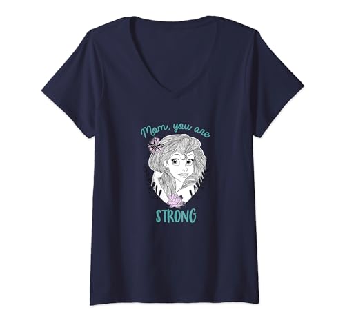 T-shirt Ariel Disney femme : célébrez la force d'une maman avec ce col en V