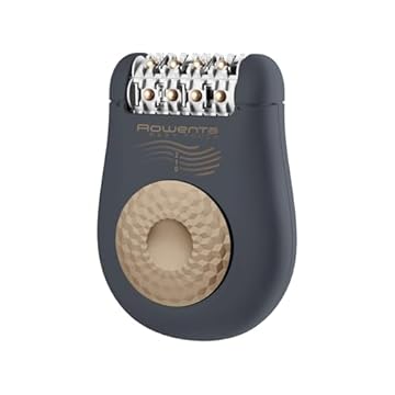Rowenta Easy Touch, Epilatore ad Alta Precisione con 24 Pinzette, in Acciaio Inox, 2 Velocità, Massaggiante ed Ergonomico, EP1119F0