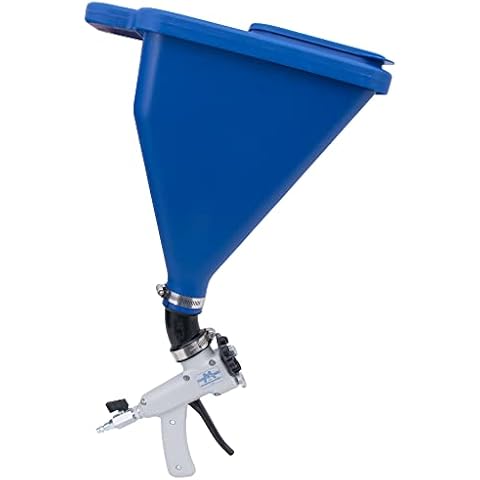 MARSHALLTOWN SharpShooter 1 Hopper Gun, 2-gallon Hopper, Nylon, Seven Orifice Sizes, 45° Angle Adapter, Made in the USA, 693 Cover