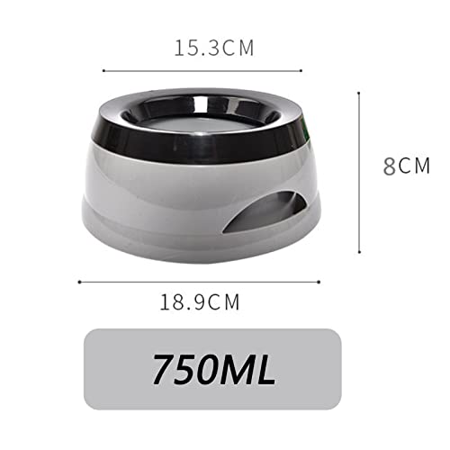 Wassernapf für Hunde 750ml Anti-Schwapp Fressnapf Hund Unterwegs Plastik Abnehmbar Tragbar Wasserschüssel Kein Verschütten Auslaufsicher Hundenapf Reise Trinknapf - Image 3