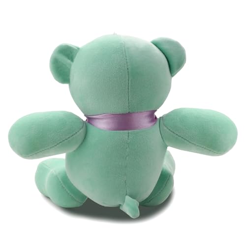 Image of Soft Green Teddy Plush Toy for Kids Stuffed Soft Toy with Cute Hug-Friendly Plush for Babies, Toddlers & Children Safe, Lightweight & Easy to Clean (35CM)