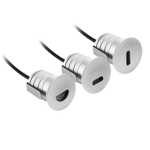 Lumières de marche étanches à LED en acier inoxydable pour escalier extérieur 1W DC12-24V Style A
