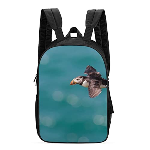 Mochila escolar unisex de frailecillo que resuelve la falta de espacio en tus viajes