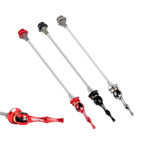 Schnellspanner MTB Fahrrad Räder Schloss Radfahren Nabe Radnabe Spieß Fahrrad Nabe Schnellspannhebel Fahrrad Schnellspanner Spieß Rad Reifen Hebel Schnellspanner Fahrrad (Size : Dark Grey)