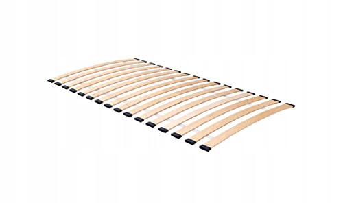 Telaio letto , telaio di alta qualità in doghe di faggio, antistatico, leggero e semplice, durevole, molto stabile, progettato per materassi a molle e schiuma (70x140)