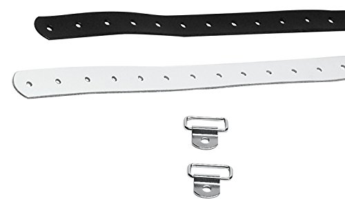 Color Guard Rifle Strap Kit by DSI (Includes O-Rings and Clips) (White)