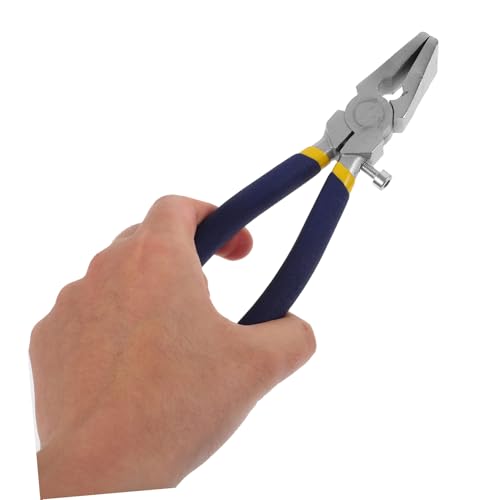 Corte de vidrio limpio sin roturas con alicates de correr 5