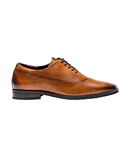 Chaussures Oxford homme cuir véritable richelieu habillé noir