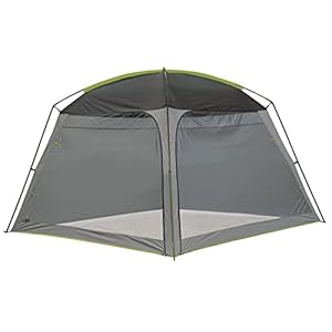 High Peak Uniseks – paviljoen voor volwassenen, 3 x 3 m, lichtgrijs-donkergrijs-limoen, eenheidsmaat