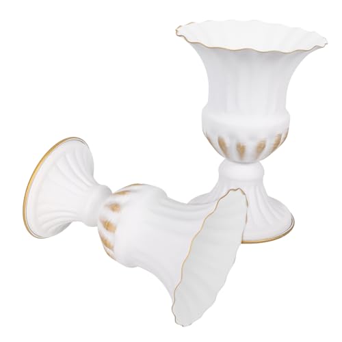 Didiseaon 2pezzi Vaso Fiori Da Cimitero in Stile Retrò Contenitore Per Fiori Commemorativo Portafiori Per Tomba Decorazione Per Vasi Accessorio Per Disposizione Tombe