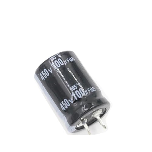 Condensateur électrolytique 450V 100uF en aluminium pour réparation électronique