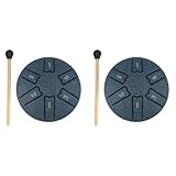 Notes Rain Drum - Parfait pour le carillon de pluie en plein air, la méditation de yoga et un cadeau musical unique 🎵 Acier au carbone de haute qualité : fabriqué à partir d'acier au carbone durable, ce tambour de pluie garantit une utilisation durable et une qualité sonore supérieure.