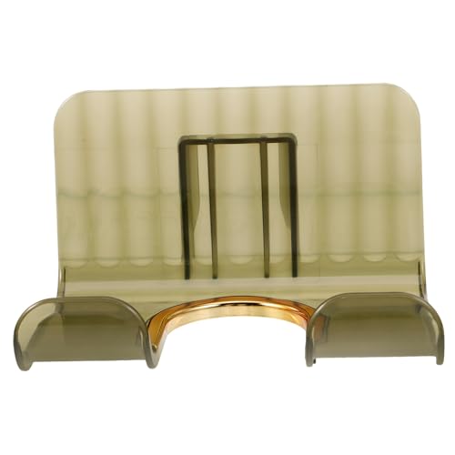 IWOWHERO Bathroom Hair Dryer Rack Holder Wall Mount Stand for No Drilling Easy Install Keep Your Space Tidy