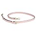Allzedream Leather Purse Strap Replacement Crossbody Handbag Long Adjustable (Pink)