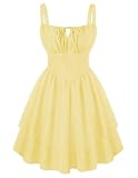 SCARLET DARKNESS Corset Mini Dress for Women Teens Grad Homecoming Sundress