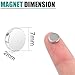60 Pcs Neodymium Small Magnets, 7mm x 2mm, Mini Round Rare Earth for Whiteboard, Office Crafts, Fridge, Industrial