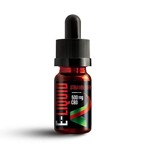 REAKIRO Vape E Flü,ssigkeit Erdbeere 10ml 500mg 5% Original Premium Hanfsaft fü,r E-Zigarette - Ohne Nikotin – Bild 3