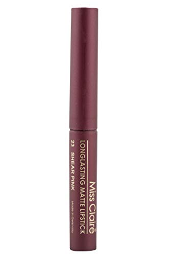 Image of Miss Claire Longlasting Matte Lipstick, Sheer Pink 23, 2 g