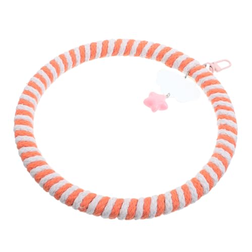 Toddmomy Bird Cage Swing Chew for Parrots Hanging Playstand Climbing Perch for Parakeets Cockatiels Small Birds Easy to Install Versatile Engaging