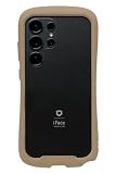 iFace Reflection Galaxy S24 Ultra ケース クリア 強化ガラス (ベージュ)