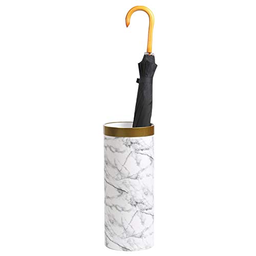 Porte-parapluie en PVC blanc design haut de gamme pour l'entrée