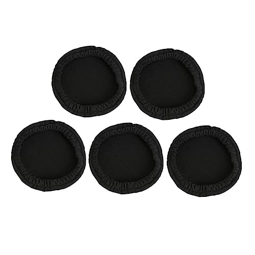 VANZACK 5pcs Tenor Saxophone Bell Cover Durable Elastic Instrument Covers Protects Against Aerosols for Practice Performance Black