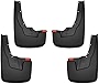 Husky Liners Mud Guards | Front and Rear Mud Guards - Black | 58136 | Fits 2019-2022 Dodge Ram 1500 w/ OEM Fender Flares 4 Pcs