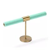 Genérico Expositor de anillos en T para escaparate de joyas, organiza anillos para presentación de tienda en línea, ideal para fotografía y realce las joyas