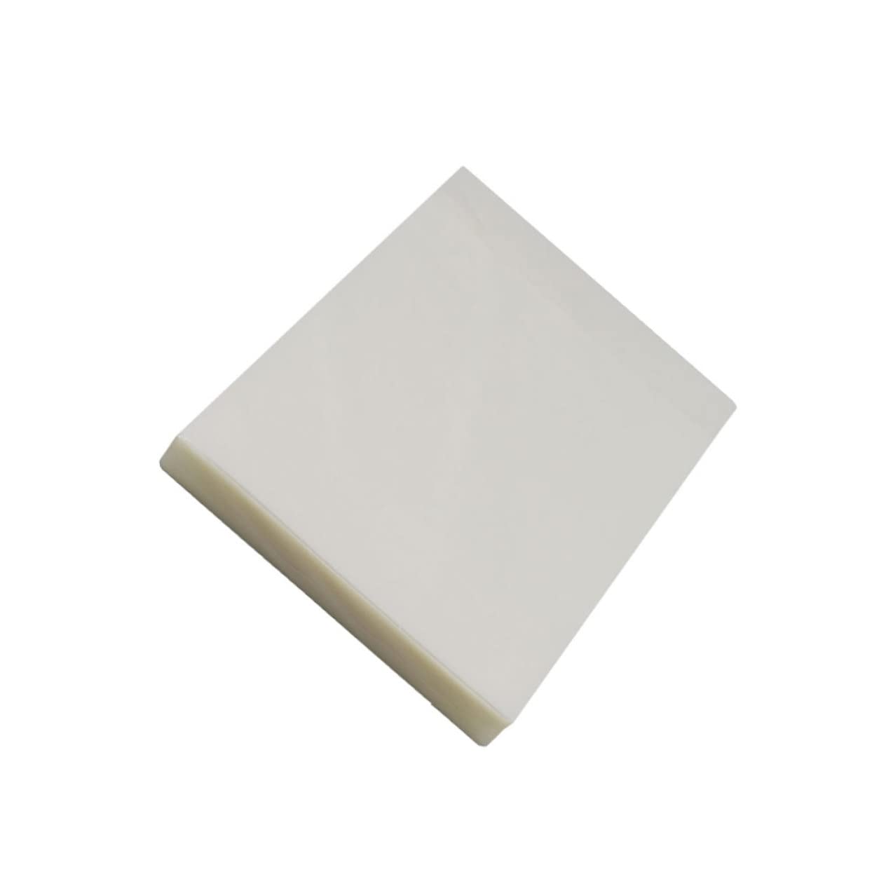 SEWACC Pochettes de Plastification Thermique Transparentes A4 0,08 Mm Film de Protection Photo Imperméable Matériel 100 Pièces pour Bureau et Maison