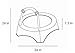 Diggin Hop Mini Toddler Trampoline with Handle. Baby Indoor Jumping Toy