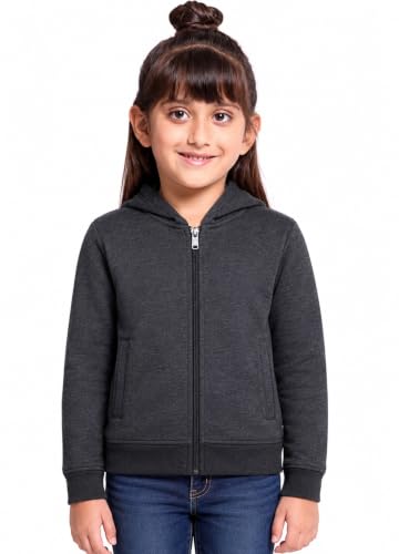 Image of ADBUCKS Girl's Cotton Hooded Sweatshirt