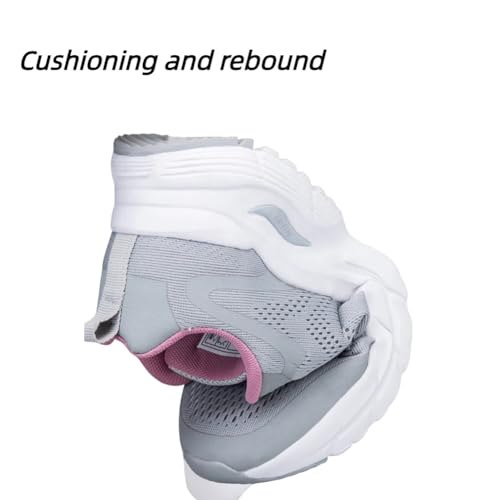 Men's and Women's Spring & Autumn Fly-Woven Breathable Soft-Soled Lightweight Versatile Casual Running Shoes2