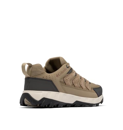 Columbia Columbia Mens Strata Trail Low, Pebble/Spice, 15 Wide