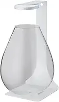 Aquaterrário de Vidro em Gota 6 litros LED 9W Bivolt Chihiros Terrarium Glass Pot