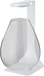 Aquaterrário de Vidro em Gota 6 litros LED 9W Bivolt Chihiros Terrarium Glass Pot