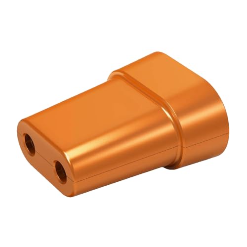 Throttle Guard compatible avec moto 125-500cc protection premium anodisée orange