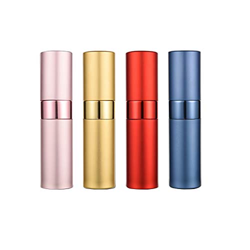Perfume Spray Bottles Portable Refillable Sprayer Atomizer 4 Pcs 8ML