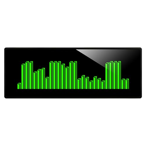 Analizador de espectro musical con pantalla LED rítmica e interfaz personalizable 2