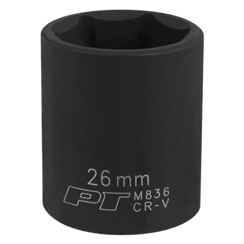 Image of Performance Tool M836 1 /2 Drive 26mm 6Point Impact Socket, 1 Pack