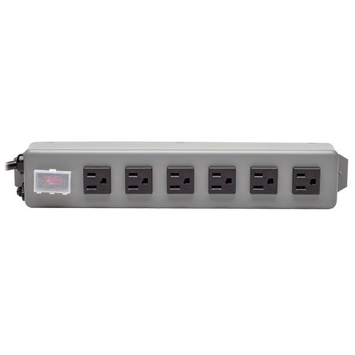 Tripp Lite 6 Outlet Waber Industrial Power Strip, 6Ft Cord With 5-15P Plug (6Sp) Blue #TOP1